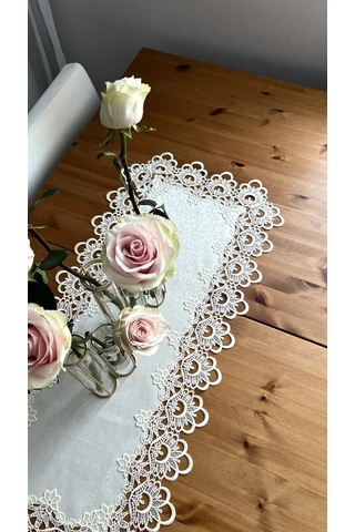 Best Price 34 Dekoratif Masa Örtüsü 320913863 Krem