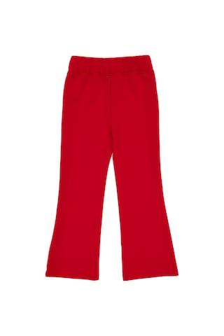 U.S. Polo Assn. Kız Çocuk Kırmızı Yüksek Bel Flare Eşofman Altı 50306283-VR030
