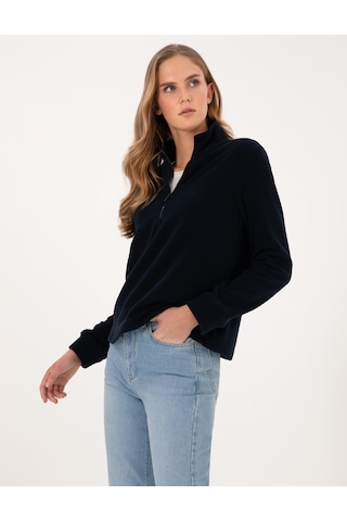 Pierre Cardin Kadın Lacivert Sweatshirt 50316333-vr033 Lacivert