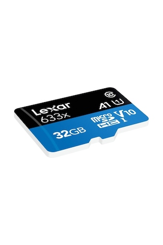 Lexar High Performance 633X 32 GB Micro SDHC Class 10 UHS-I Hafıza Kartı + Adaptör