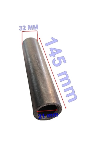 Tamer 240mm2 240 Lık Sıkmalı Alüminyum Ek Mufu Alümiyum Kablo Eki İçin Boru