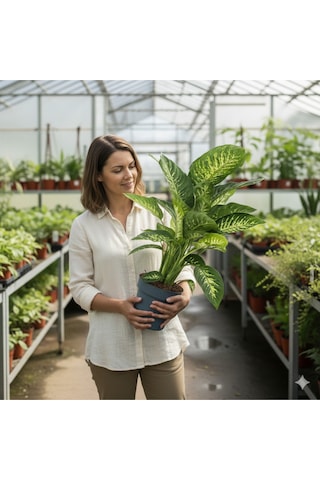 Difenbahya Ağlayan Çiçek 60-80 Cm Difenbahya Ağlayan Çiçek 60-80 Cm