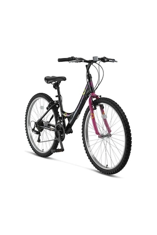 Ümit 2600 Colorado Kadın Dağ Bisikleti V 26 Jant 21 Vites Siyah Pembe Çok Renkli