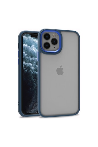 Apple Uyumlu iPhone 11 Pro Uyumlu Zore Flora Kılıf-mavi Mavi -