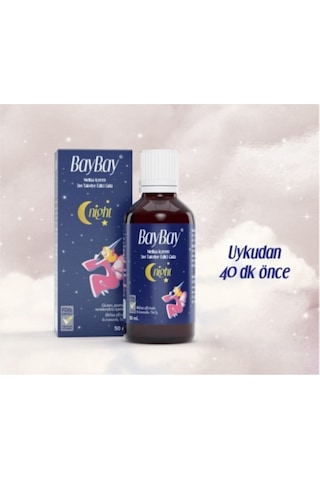 Baybay Night Damla 50 ml 2'li