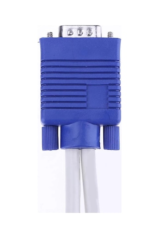 4567 Vga Y Kablo Çoklayıcı Switch Splitter Kablosu Çoklu Monitör