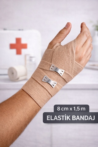 Orzen Sarma Bandajı 8 CM x 1.5 M 4 Adet