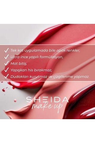 Kalıcı Sıvı Ruj No:25