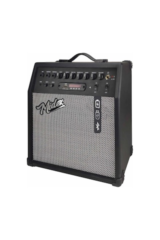 Midex Mga-50usb-bt Elektro Gitar Amfisi 50 Watt Usb Bluetooth Şarjlı 4 Girişli
