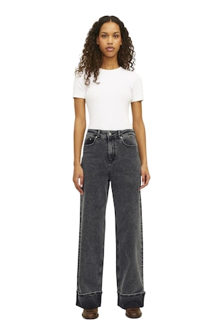 Jack & Jones Kadın Geniş Katlı Gri Jeans 12260688 Gri