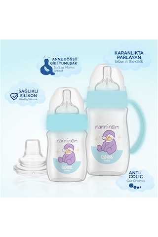 Wee Baby Nanninom Geniş Ağızlı Biberon Seti