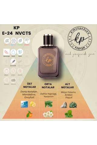 Kimyagerden E-24 Erkek Parfüm EDP 50 ML