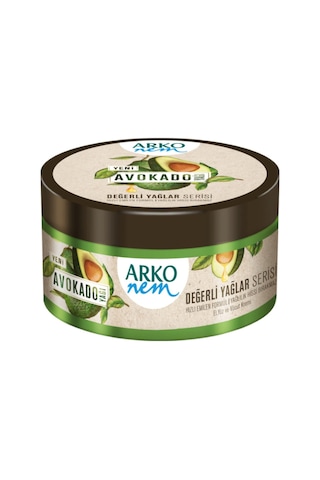 Arko Nem Değerli Yağlar Avokado Yağlı Krem 6 x 250 ML