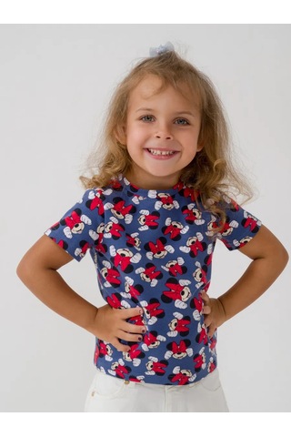 Natıvıa Baskılı Tişört 409974472 Mavi