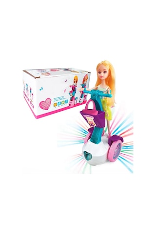 Işıklı Ve Sesli Sensörlü Dans Eden Bebek - Pilli Eğitici Oyuncak Bebek Bump & Action 3+ Yaş