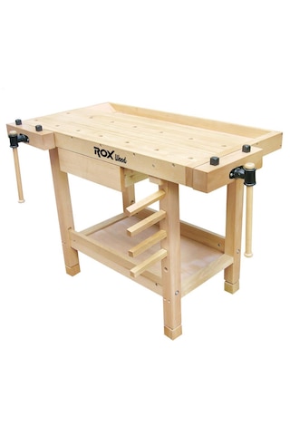 Rox Wood 0111 İki Mengeneli Hobi Ahşap Oyma Marangoz Çalışma Tezg