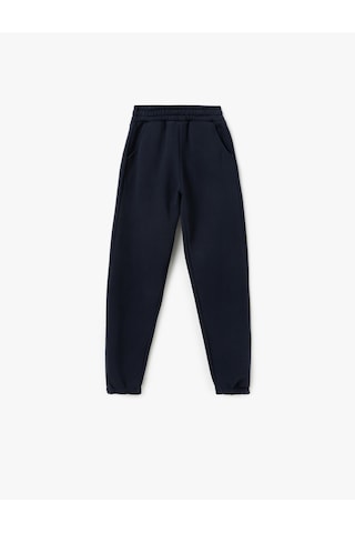 Koton Beli Lastikli Cep Detaylı Jogger Eşofman Altı Lacivert 5sal40122ık Lacivert