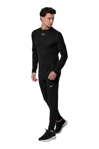Mizuno Premium Merino Wool Crew Erkek Termal Ve Yün İçlik Siyah Çok Renkli