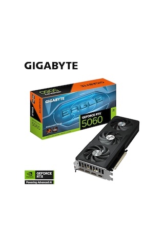Gigabyte Geforce RTX5060 Eagle Max Oc GV-N5060EAGLEMAX Oc-8gd Gddr7 8gb Ekran Kartı