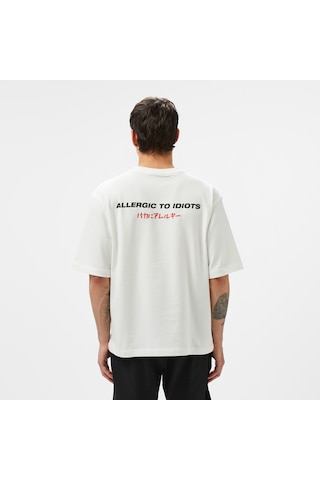 Unıted4 Erkek Beyaz T-shirt Aller Beyaz