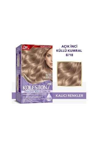 Koleston Supreme Kit Saç Boyası 8/18 Açık Inci Küllü Kumral