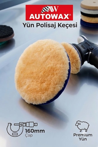 Autowax Yün Polisaj Keçesi 160 Mm