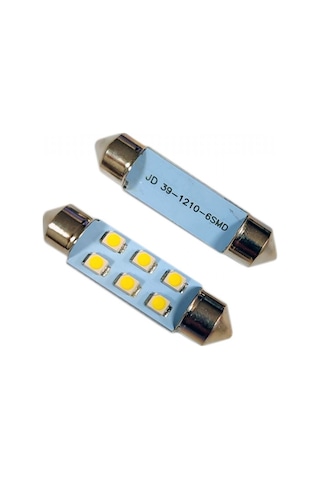Carub 12v Sofit Ampul 39mm 6 Led Smd Beyaz Br0402230
