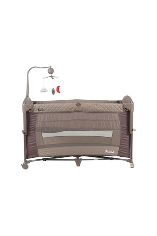 Prego Bedside Anne Yanı Oyun Parkı 70x120 Cm - Bej