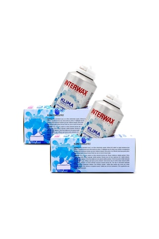 Interwax Limon Kokulu Klima Temizleyici Klima Fresh 2 x 150 ML