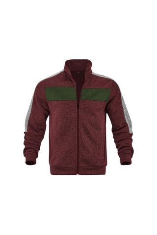 Erkekler İçin Hafif Atletik Sweatshirt Ceket Gri