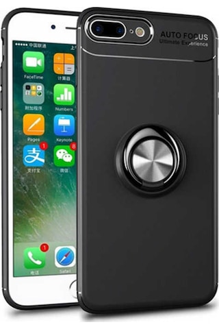 Apple Uyumlu iPhone 7 Plus Yüzüklü Manyetik Ravel Kilif 512795380