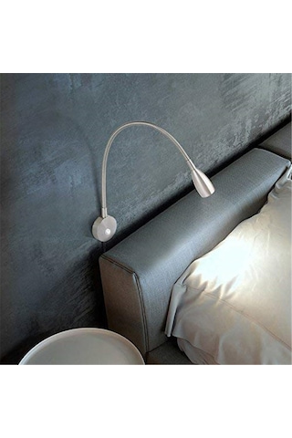 Sagit Başucu,okuma,ışık,,minimalist,led,yatak,okuma,lamba,kısılabilir,,başlık Gümüş
