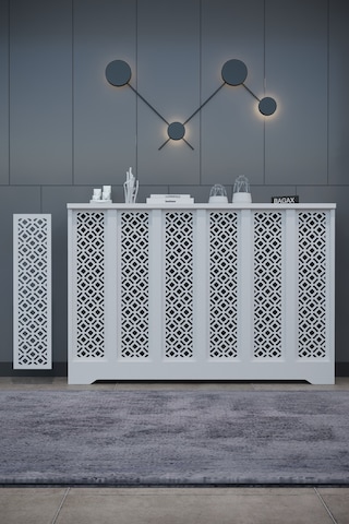 Pera Model Beyaz Renk 116 CM Petek Kaplama Dresuar Beyaz