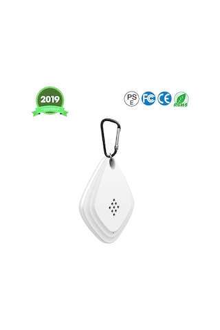 Kosona Beyaz Taşınabilir Akıllı Ultrasonik Sinek, Fare, Ağaç Karınca Ve Haşere Kovucu Cihazı - Usb Şarjlı 10-60 M² Etki Alanı