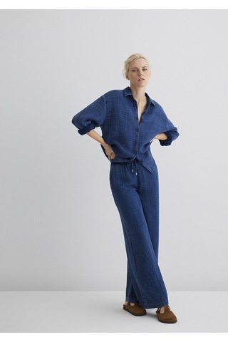 Mavi - Dokulu Indigo Pantolon 1011019-18790 Lacivert