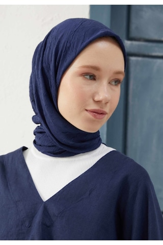 Bambu Kraş Eşarp Tesettür Giyim, Hafif, Rahat, Şık, Yüksek Kalite, Hijab, Scarf, Shawl Lacivert