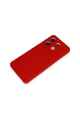 Gld-spt- Newface Xiaomi Redmi Note 13 Pro 5g Kılıf Nano İçi Kadife Silikon - Kırmızı