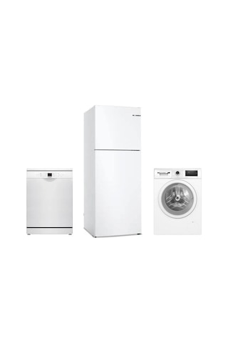 Bosch KDN55NWE0N-WAN24200TR-SMS26DW00T 3'lü Çeyiz Paketi