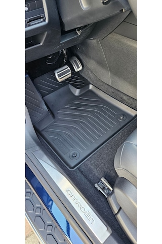 Citroen C5 Aircross Havuzlu Paspas Kokusuz Siyah 2019 2020 2021 2022 2023 2024 Kokusuz Yumuşak