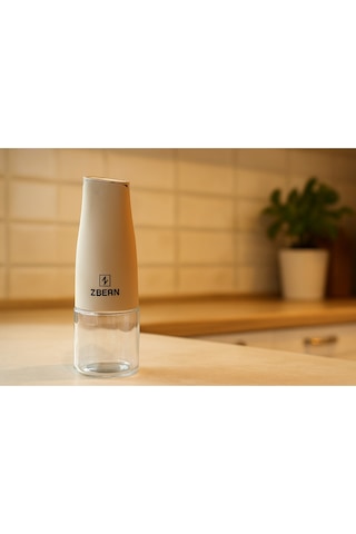 Royal Gross 500 Ml Beyaz Cam Yağdanlık Sızdırmaz Kapaklı Şık Yağ Ve Sirke Şişesi Beyaz