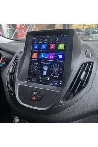 Ford Courier Tesla-alt Paket 2015-2023 -9.7'' Android Gerçek 4+64gb-/wifi/bt-carplay 9"