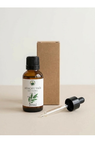 Adaçayı Acı Elma Uçucu Yağı Sage Essential Oil Salvia Officinalis Saf Doğal 20 Ml 20 ML