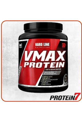 Hardline Nutrition Vmax Vegan Protein 908Gr - Çikolata Aromalı-Çikolata