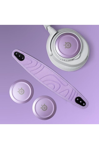 Steelseries Booster Pack - Nova 7 Ve Nova Pro Serisi Uyumlu Kafa Bandı Ve Kulaklık Kapakçığı - Lilac