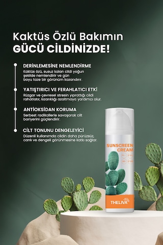 Güneş Kremi Spf 50 Nemlendirici Vücut Yüz Güneş Kremi 50ml