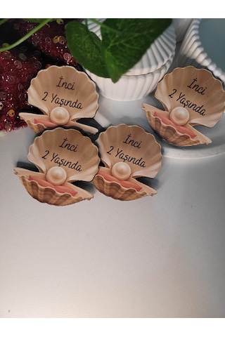 İnci Model Kız Bebek Mdf Magnet 20li