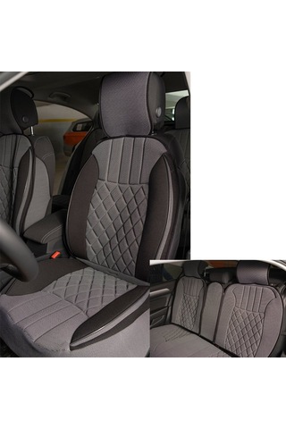 Elegance 5'Li Set Minder Gri-Siyah / Klmny543