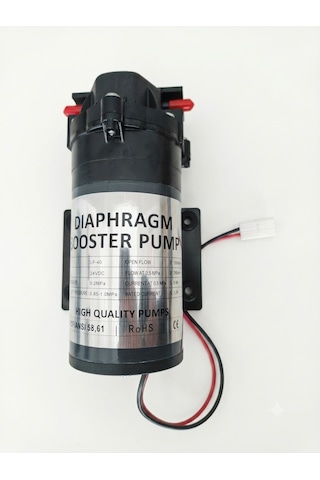 Ev Ve İşletme Tipi Su Arıtma Pompası 24v Dc Diyaframlı Ro Pompası Lf-40 L Plus Quick Bağlantılı 75-100 Gpd