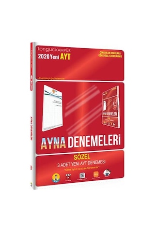 AYT Ayna Deneme - Sözel- Tonguç Kampüs