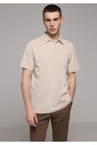 Colin's Colins Regular Fit Polo Yaka Düz Erkek Taş Kısa Kol Tişört Cl1080020 Q1.v2 Stm Stone Melange